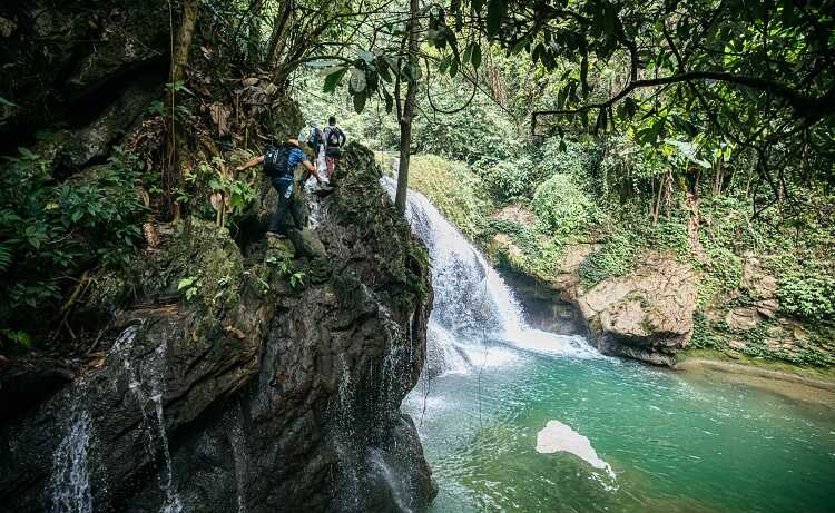 trekking ở na hang